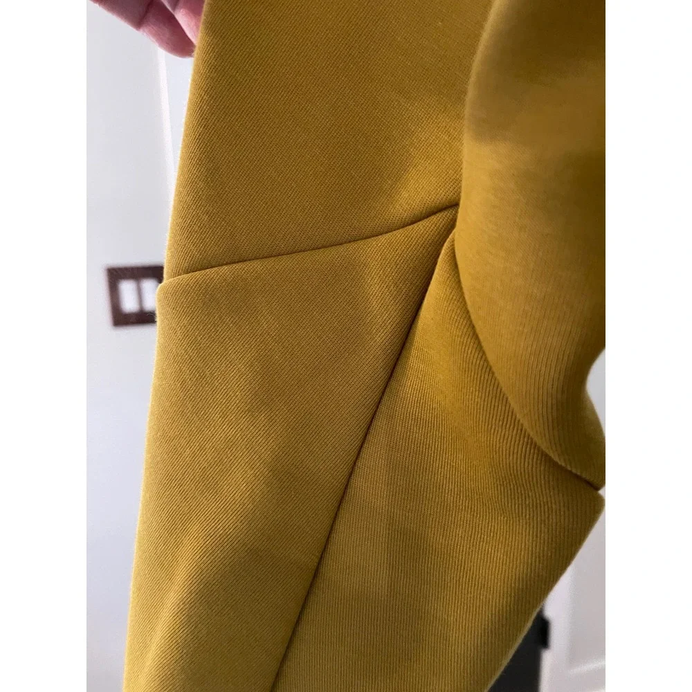 Nike Mens Tech Fleece Full Zip Hoodie Mustard Yellow HV0949-352 XXL NWT